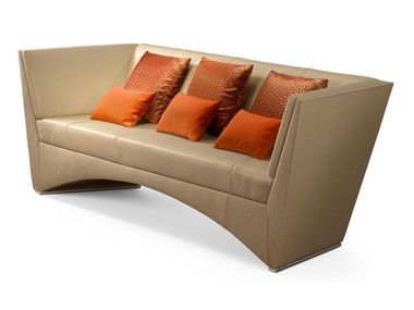 2 seater leather sofa ETHAN Sicis