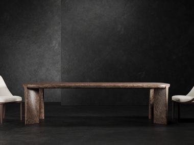 Rectangular wooden table NOVALS EUPHORIA
