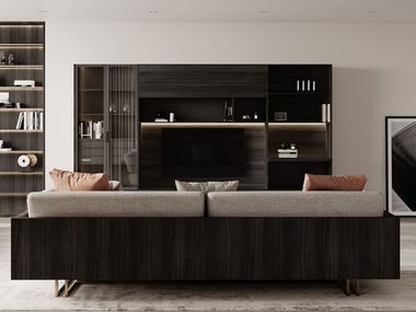 Sectional TV wall system STYLE WALL EUPHORIA