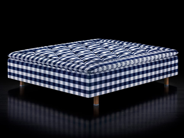 Letto imbottito matrimoniale in tessuto EXCEL® Hästens