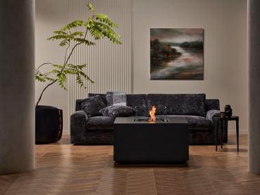 Freestanding bioethanol or gas fireplace CHASER 38 EcoSmart Fire