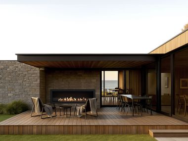 Inserto para chimenea de bioetanol de interior y/o exterior FRAME 1500SS EcoSmart Fire