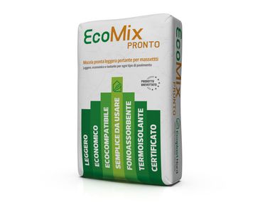 Ecoplast Nord, ECOMIX PRONTO Premiscelato per massetto fonoassorbente e fonoisolante
