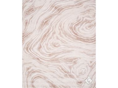 Hand tufted silk rug DALLOL DUNE Edition Bougainville