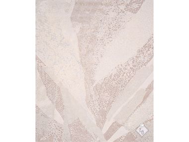 Hand tufted wool and silk rug DANXIA AKOYA Edition Bougainville