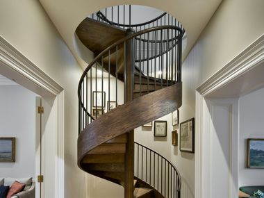 Helical staircase CLEVELAND SQUARE LONDON EeStairs