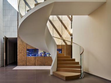 Escada em caracol helicoidal RESIDENCE FLANDERS EeStairs