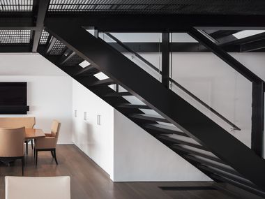 Scala a giorno rettilinea TAYLOR RESIDENCE MALIBU EeStairs