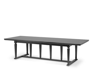 Wood veneer dining table AMERICANA Eichholtz