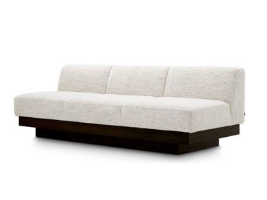 Straight 3 seater fabric sofa BASTION Eichholtz