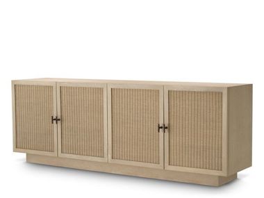 Madia in rattan con ante a battente BORCHARD Eichholtz