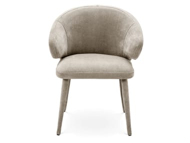 Eichholtz, CARDINALE Sedia in tessuto con braccioli