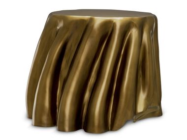 Round brass coffee table CHABOT Eichholtz