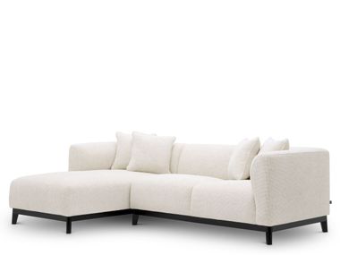3 seater fabric sofa with chaise longue CORSO Eichholtz