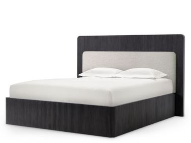 Letto contenitore in tessuto con testiera alta DIMITRIOS Eichholtz