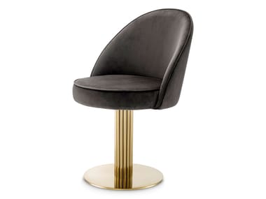 Eichholtz, DORLAND Sedia girevole in tessuto