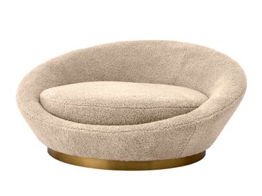 2 seater curved fabric sofa DUARDO Eichholtz