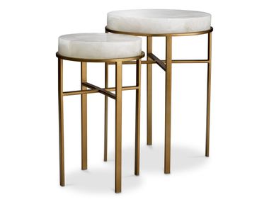 Round side table set HOXTON Eichholtz