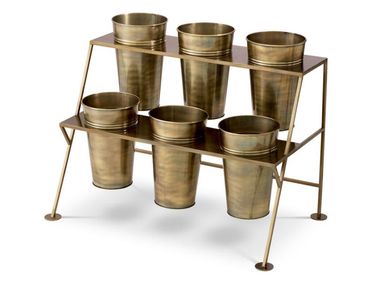 Gartenvase aus Messing MAISON DES FLEURS Eichholtz