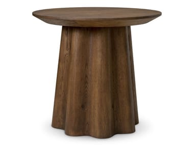 Eichholtz, PAPYRUS Tavolino alto rotondo in legno