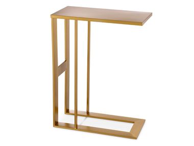 Rectangular brass side table PIERRE Eichholtz