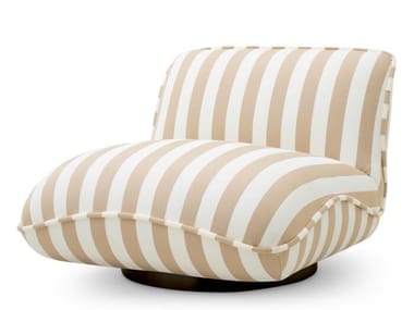 Eichholtz, RELAX Poltrona da giardino imbottita girevole in tessuto