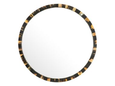 Round wall-mounted framed mirror SAINT JEROME Eichholtz