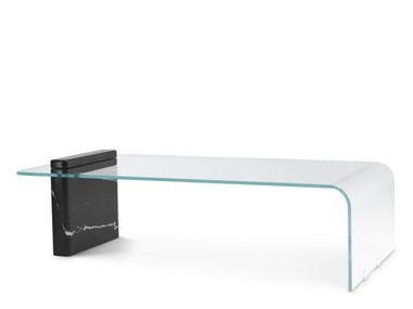 Rectangular glass central coffee table STONECREST Eichholtz