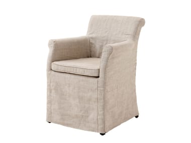 Eichholtz, TAMPA Sedia in tessuto con braccioli