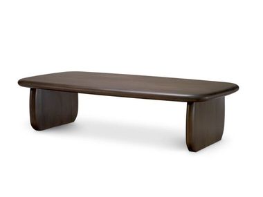 Low rectangular mahogany coffee table WINDSOR Eichholtz