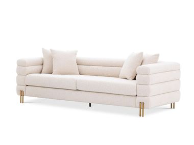 3 seater Straight fabric sofa YORK Eichholtz
