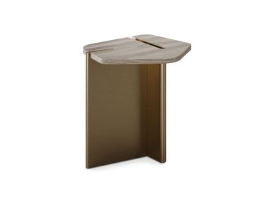 Wood and metal side table AURORA Elbra