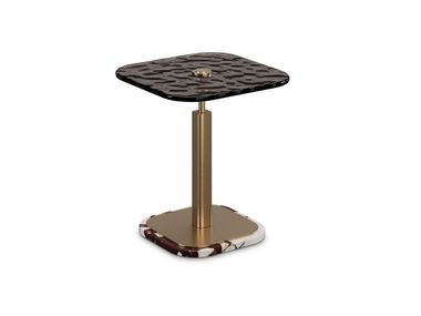 Square glass side table MEJHAL Elbra