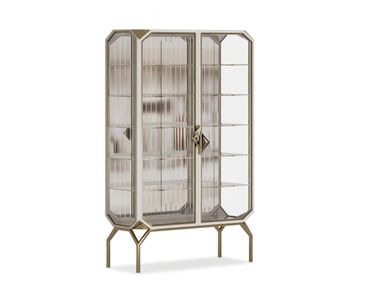 Wood and glass display cabinet MEJHAL Elbra