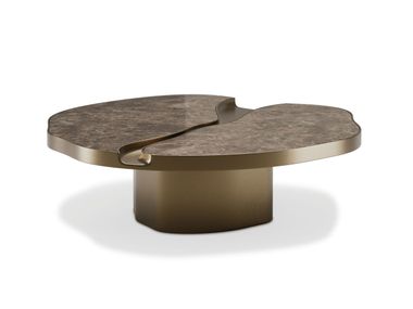 Round marble central coffee table RETIVA Elbra