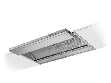 Cappa in acciaio inox con illuminazione integrata ad incasso BOXIN DRY Elica