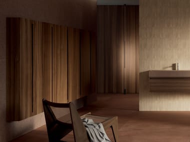 Elitique, ABACO Colonna bagno in legno con ante