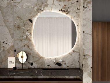 Wall-mounted bathroom mirror CHIARO E IN FORMA Elitique