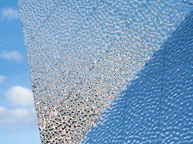 Plate Panel for facade BUMPS Emboss