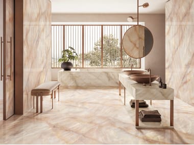 EmilCeramica, TELE DI MARMO CRYSTAL EXTRA PINK Pavimento/rivestimento in gres porcellanato effetto marmo