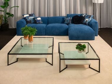 Square coffee table PASO DOBLE Erba Idea