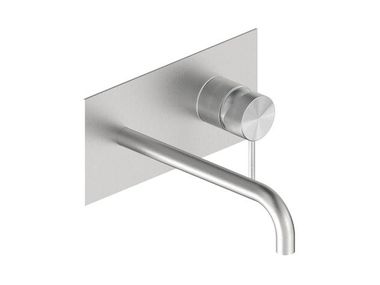 Miscelatore per lavabo a 2 fori a muro STILOX Ercos