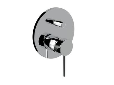 Miscelatore per doccia da incasso in ottone cromato con deviatore VIKTOR Ercos