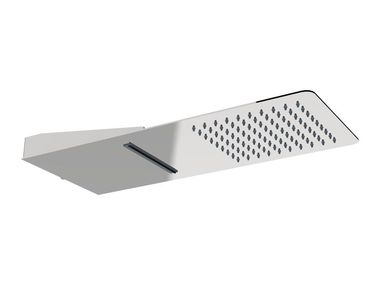 Soffione doccia a muro in acciaio inox Soffione doccia a muro Ercos