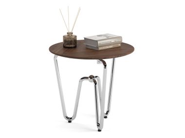 Round glass coffee table 1962 Ersa