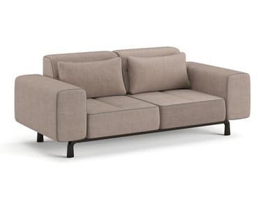Divano componibile in tessuto a 2 posti ABOUT FACE Ersa