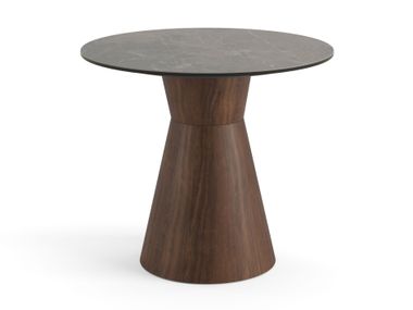 Round glass coffee table TEAR Ersa
