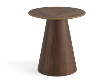 Round wooden coffee table TEAR Ersa