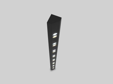 Anodized aluminium Furniture lighting PILLAR DYNAMIC Essenzialed