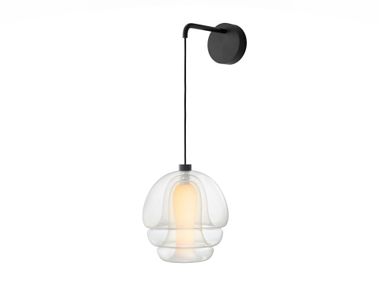 Blown glass wall lamp MEDUSA Established&Sons